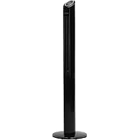 Dimplex DXMBCF Mont Blanc Cooling Fan, Desktop or Floor Standing Tower Fan,  Quiet Air Cooler, Tall Compact Column Unit for Home or Office, with LED  Display, Timer u0026 Remote Control – Black :