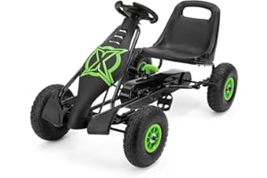 Sports Innovation New Xootz Viper Peddle Go Kart - Black/Green - Del Mainland England only