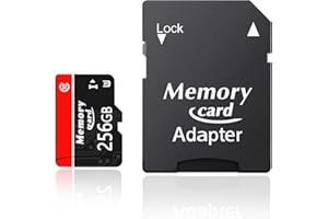 Custom Catch Carte Mémoire 256 Go Classe 10 UHS-I 4K UHD Videos -100MB/s - pour Tablette, PC, Caméra, Telephone, Switch -D256Go