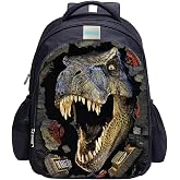 MATMO Mochila de dinosaurio, mochila de dinosaurio para ni&ntilde;os, mochila escolar para ni&ntilde;os