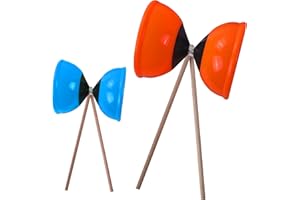 BLUE SKY - Diábolo - Juego al Aire Libre - 048113 - Color Aleatorio - Plástico - 16 cm x 11 cm - Juguete para niños - Juego al Aire Libre - A Partir de 6 años