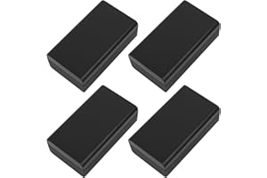 HMKESOTERIC 4 Stk Abzweigdose Wasserdicht, Kunststoffgehäuse Elektronik Gehäuse Kunststoff Projekt Box Abzweigdosen, Verteilerdose Außen Wasserdicht Aufputz Abzweigkasten, DIY Kabelanschlussdose, 124x70x41mm