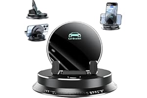 Astriva Auto Handyhalterung Saugnapf Universal, 360° Drehbare Handyhalterung fürs Armaturenbrett & Windschutzscheibe, KFZ Handyhalter Kompatibel mit iPhone Samsung, Stabile Navi Halterung