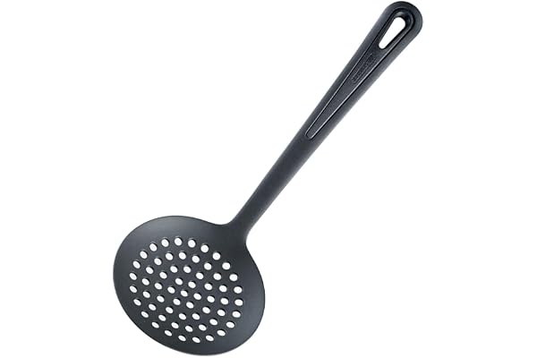 Westmark Écumoire, résistant à la chaleur jusqu'à 270 °C, PPA, longueur : 32,2 cm, Gentle Plus, Noir, 28502275