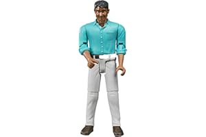 Bruder 60003 "Man-Medium Skin and White Jeans Figure