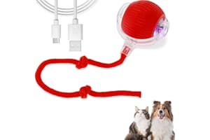 Guniata Giocattolo Interattivo per Gatti,Palla Interattiva per Cani,Palla Elettrica per Domestici,4 Modalità di Funzionamento,Gioco Cani e Gatto Interatti (1 Pezzi)