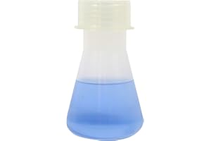 LABBOX KENZIUM - Confezione di 2 x Beute Erlenmeyer | 100 ml | in Polipropilene