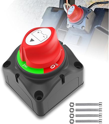 Autoscheider met draadloze afstandsbediening, 12 V, 240 A, batterijscheider met digitaal led-voltmeterscherm met uitschakeling, dodenschakelaar voor auto, camper, mountainbike, vrachtwagen, start