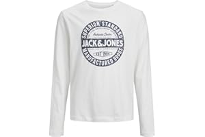 Jack & Jones Junior koszulka z długim rękawem Chłopcy Jjejeans Tee Ls O-Neck 23/24 Noos Jnr