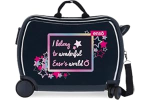 Enso Make a Wish Valigia per Bambini, 50 x 38 x 20 cm, Blu (Marino)