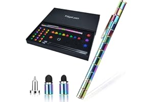 RoserRose Fidget Pen, Magnet Stift, Magnetischer Kugelschreiber, Lustig Multifunktions Magnetstift, Coole Gadgets, Geschenk für Männer, Lustige Geburtstagsgeschenk Jungen Geschenke - Bunt