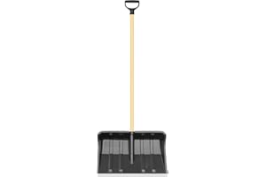 EMARKOOZ Snowblower Supreme Heavy Duty Snow Shovel / Mucking Out Spade Scoop