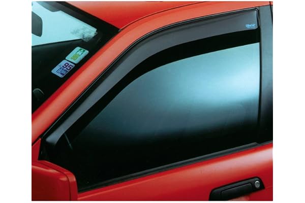 Déflecteurs latéraux compatible avec Audi Q2 2016-, Noir