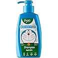 Doraemon Shampoo - Apple Spin 250ml | Daily Use Shampoo For Boys & Girls Age 3+ | Enriched With Vitamin E, Aloe Vera & Almond Oil | pH Balanced | No Harmful Chemicals