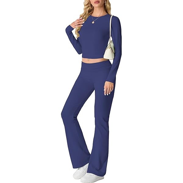 QJIRZB Lounge-kledingsets voor dames UK, zacht, rekbaar, 2-delig trainingspak, crop tops met trekkoord, wijde pijpen, broeken, Co Ord-sets, streetwear, loungepyjama's, Bruin., M QJIRZB Lounge-kledingsets voor dames UK, zacht, rekbaar, 2-delig trainingspak, crop tops met trekkoord, wijde pijpen, broeken, Co Ord-sets, streetwear, loungepyjama's, Bruin., M