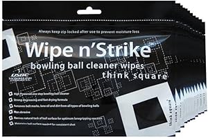 FOXCUP Dr. Wipe Cleaner Wipes Bowling Ball Cleaner Wipes Set of 6