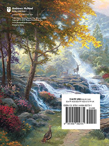 Livres Couvertures de Thomas Kinkade Painter of Light With Scripture 2019 Calendar