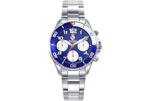 Viceroy Reloj Cronógrafo Cadete Oficial del Real Madrid Ref. 41144-35 – Estilo Deportivo con Caja de Acero y Resistencia al Agua 10 ATM