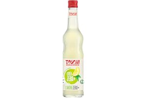 Toschi Zero+ Sciroppo Senza Zuccheri al gusto di Limone in Bottiglia di vetro da 560 ml