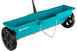 GARDENA Combisystem Spreader: fertilizer spreader with spreading width and 40cm 3 L volumetric capacity, for spreading, weather resistant and compatible with all combisystem handles (420-20)