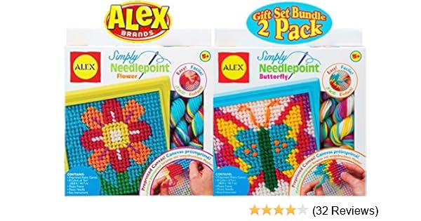 simply needlepoint butterfly