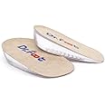 Dr Foot Height Increase Insoles, Heel Cushion Inserts, Heel Lift Inserts for Leg Length Discrepancies (Small (1" Height))