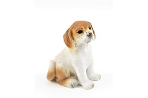 Melody Jane Dolls Houses Casa delle Bambole Cucciolo Seduto Animale Domestico Piccolo Cane Miniatura 1:12 Scala Accessorio