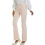 adorence Pantaloni da Lavoro Donna Eleganti, Pantaloni a Zampa Donna, 4 Tasche, Stile Bootcut, Ideali per Ufficio, Business C