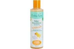 ‎CHILDS FARM Childs Farm OatDerma Baby Waschlotion 250 ml, parfümfrei |Sanfte Reinigung, für empfindliche oder zu Ekzemen neigende Baby- und Kinderhaut. Auch für Neugeborene.