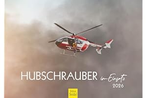 ‎EDITION SEIDEL Edition Seidel Premium Kalender Hubschrauber im Einsatz 2026 Format DIN A3 Wandkalender Helikopter Luftrettung Rotoren Pilot
