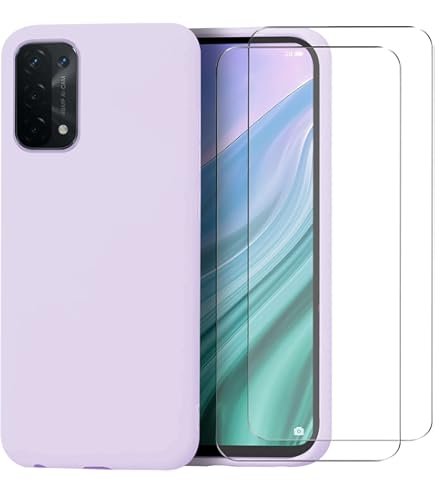 NEWTOP Cover TPU Sottile Per Oppo A74 5G - Custodia Morbida E Resistente - Colore Trasparente Opaco - 2