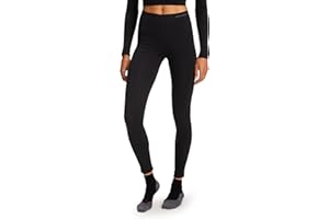 FALKE femme Warm Long sous-vêtement technique legging sport thermique pour temps doux à froid respirant séchage rapide fil fonctionnel 1 pièce