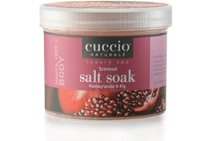 Cuccio naturale Professional pedicure pedicure Salt soak, melograno e fico 822 g