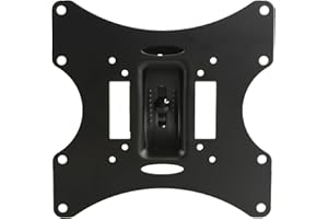 Link LK10032 Staffa Da Muro Orientabile/Snodabile Per TV 23-42” – Supporto Universale VESA 75x75 A 200x200 – Portata 30 Kg – Con Organizzatore Cavi – Struttura In Acciaio Nero – Montaggio Facile