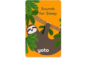Yoto - Sons pour S'endormir Bébé, Aide au Sommeil à Écouter sur Boîte à Histoire et Veilleuse pour Enfant, Musique Douce, Sons de la Nature d'Animaux, 3 à 12 Ans
