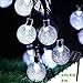 Produktbild Solar LichterketteMorbuy Weihnachten 8 Modes LED Solar Lichterkette Wasserfest 4m/20LED Weißes Draussen Dekoration für Garten Terrasse Hof Haus Weihnachtsbaum Feiern