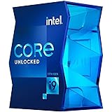 Intel Core i9-11900K Desktop Processor 8 Cores up to 5.3 GHz Unlocked LGA1200 (Intel 500 Series & Select 400 Series Chipset) 