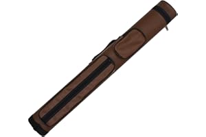 ‎BILMAG BILMAG Billard Queue Köcher Tasche Queueköcher Queuetasche, Cue Grand Braun, 2/2, 87cm