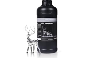 NOVA3D SLA 405nm Rapid Resin Żywica, przezroczysta, 1000 g LCD UV, fotopolimerowa, przezroczysta, tylko do drukarek 3D z monochromatycznym ekranem