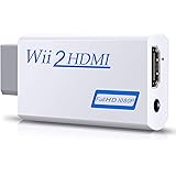 Wii to HDMI Converter, Zeato Wii to HDMI Adapter, Wii to HDMI 1080P 720P Connector Output Video & 3.5mm Audio - Supports All 
