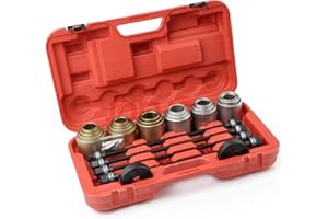 JOMAFA - KIT EXTRACTOR E INSTALADOR DE RODAMIENTOS Y SILENTBLOCKS MULTIMARCA, 36 piezas