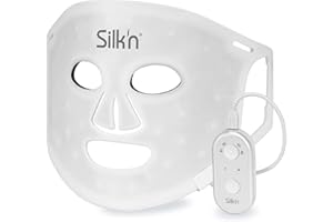 ‎SILK'N Silk'n Gesichtsmaske mit LED-Lichttherapie (rot, blau, gelb und violett), Anti-Aging, entzündungshemmend, beruhigend, Anti-Akne, Narbenbehandlung