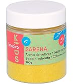 INNSPIRO Sable de couleur terre 100 gr, pour décoration et artisanat