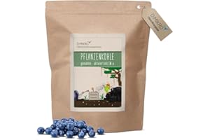 DIMIKRO Pflanzenkohle - fein gemahlen - mit Effektiven Mikroorganismen - für Terra Preta Schwarzerde und als Kompoststarter (5 l)