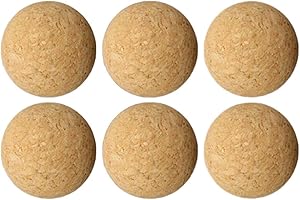 CGACCSD Palline da calcio in confezione da 6/12 palline da calcio in grezzo, palline da calcio per bambini competizione, pallone da calcio in sughero, pallone da calcio in sughero, palline di ricambio