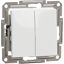 ASFORA Doppelsteckdose Von Schneider Electric – Weiß, Aufputz, Für Sicheres & Stylishes Zuhause