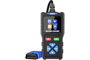 SHALL Lector de códigos OBD2 T100 para Comprobar el Motor del automóvil - Herramienta de diagnóstico Can - Lea y borre códigos de Error para automóviles con protocolo OBD II posteriores a 2006