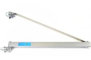 Hilka Tools 84990006 Hoist Scaffolding Support Arm, 600 kg, Silver