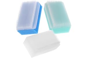 HEALLILY 3pcs Sensory Brush Sensory Processing Disorder ToddlerAutism Sponge Brush Infant Hair Scalp Brush Surgical Hands Scrub Brush