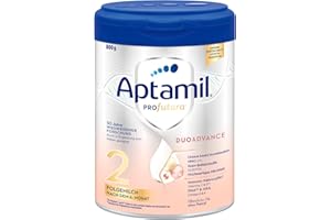‎APTAMIL Aptamil Profutura DUOADVANCE 2 – Folgemilch – Baby-Milchpulver – Nach dem 6. Monat – Mit pflanzlichen Ölen und ohne Palmöl – 1 x 800 g